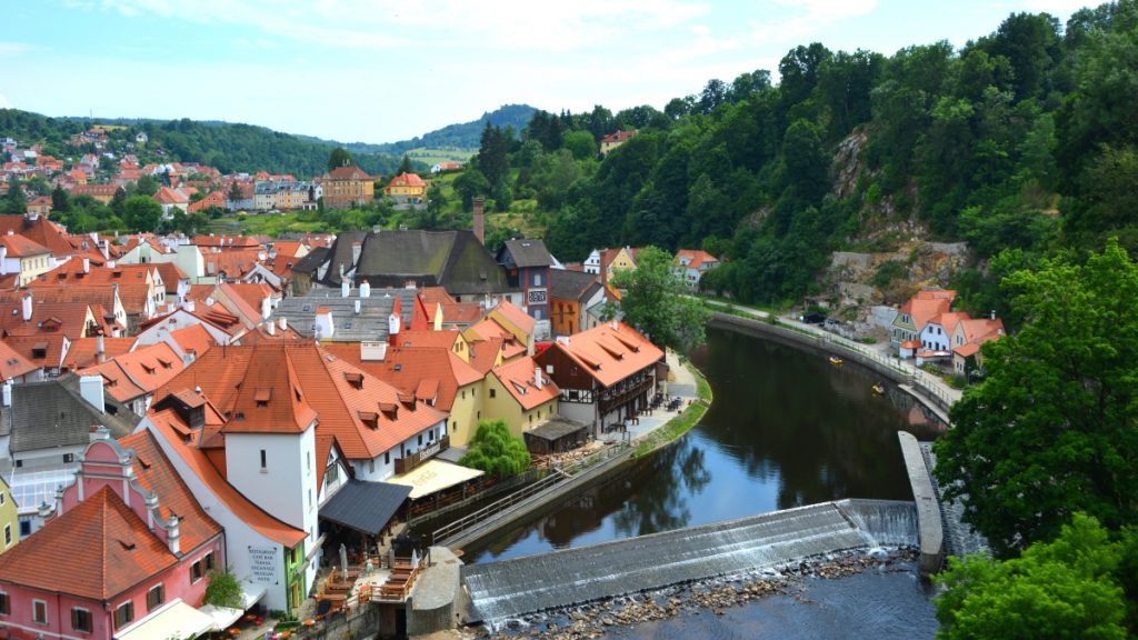 Sagostaden Cesky Krumlov i Tjeckien | FREEDOMtravel