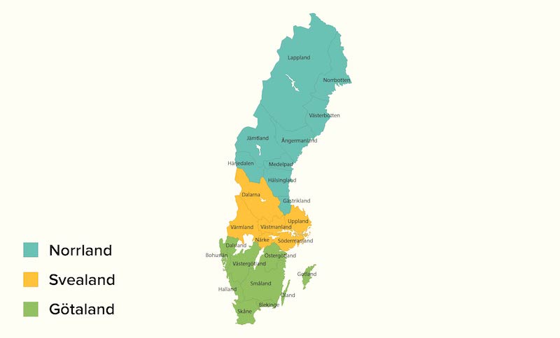 ställplatser sverige karta Campingar och ställplatser i Sverige | FREEDOMtravel