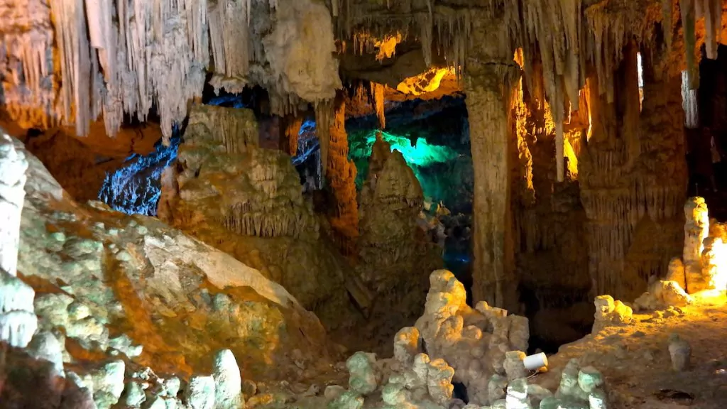 Grottor i Europa - Italien, Sardinien, Grotta Di Nettuno