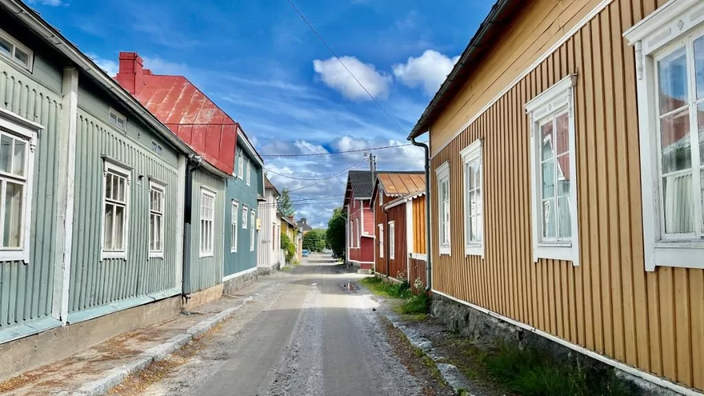 Jakobstad i Bottniska kustvägen