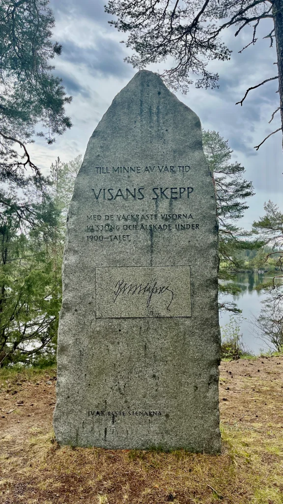 Att besöka Visans skepp i Småland