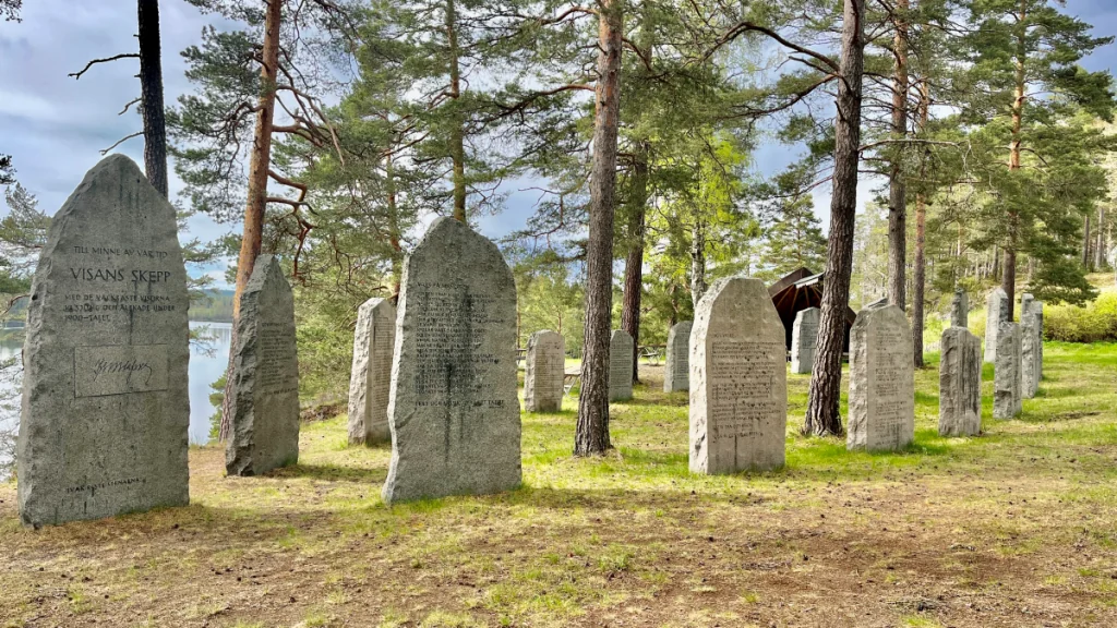 Att besöka Visans skepp i Småland