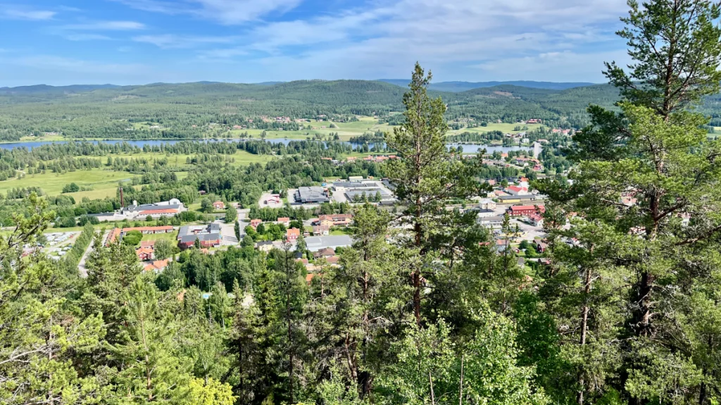 Utsikten från Öjeberget