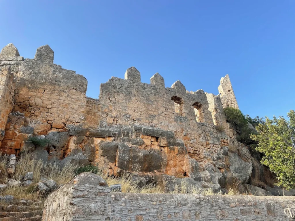 Historiska platser utanför Antalya - Kaleköy