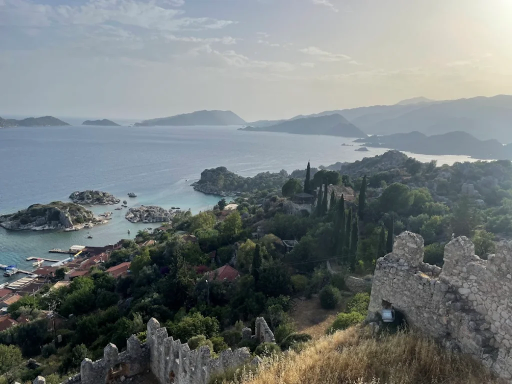 Landskap kring Kaleköy och Kekova