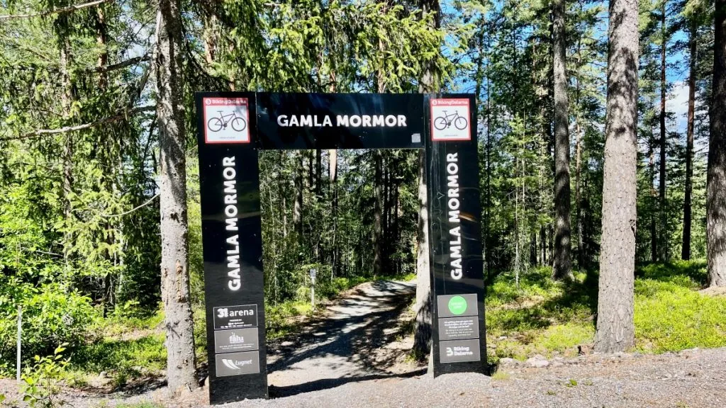 Gamla mormor MTB-led