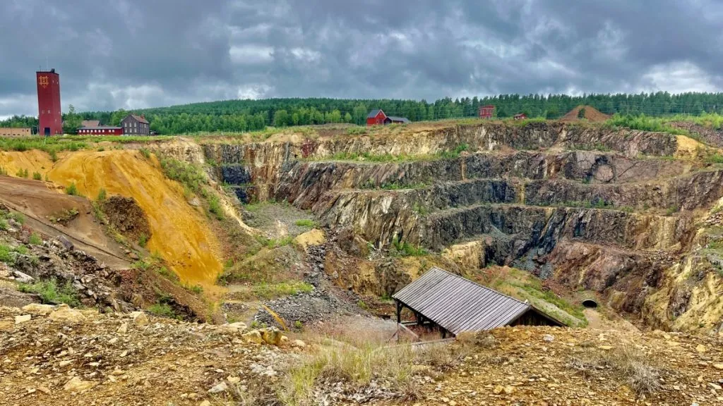Att besöka Falu gruva - Stora Stöten