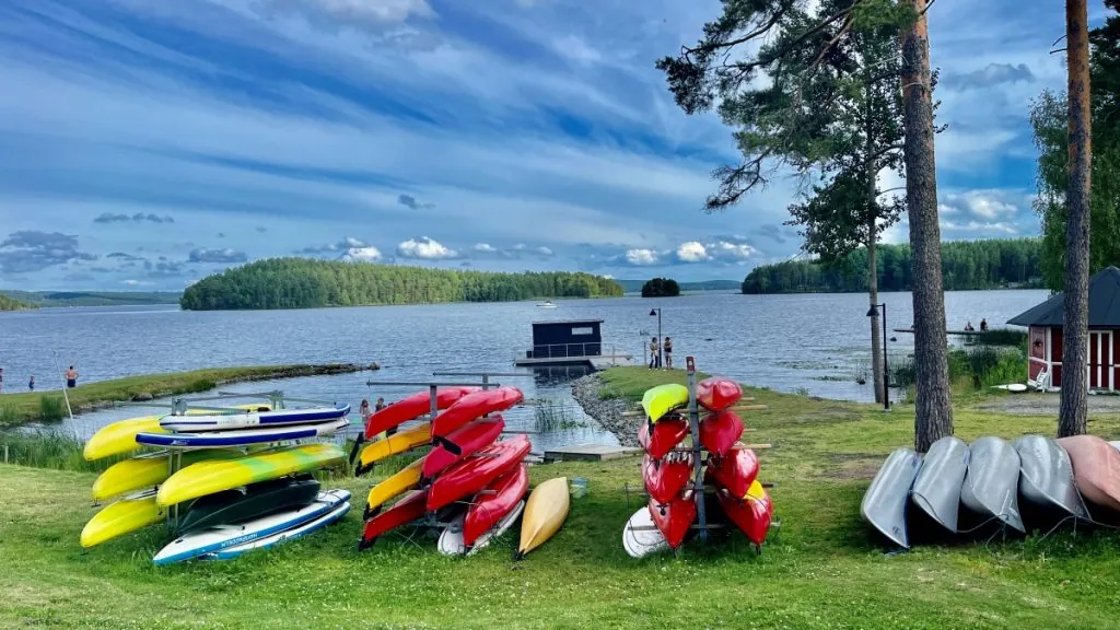 Att göra i Falun i Dalarna - Sjösidan Falun