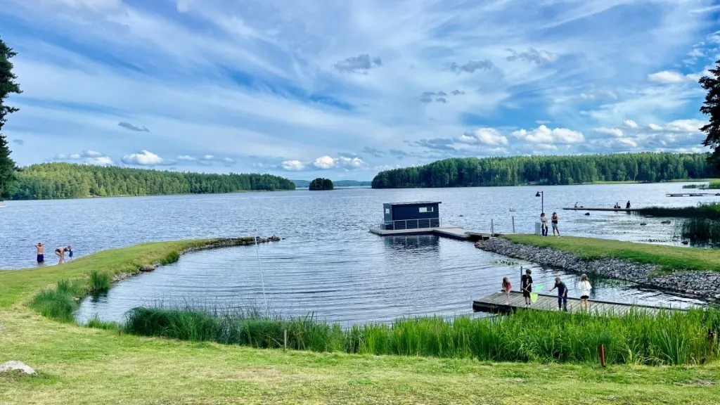 Att göra i Falun i Dalarna - Sjösidan Falun