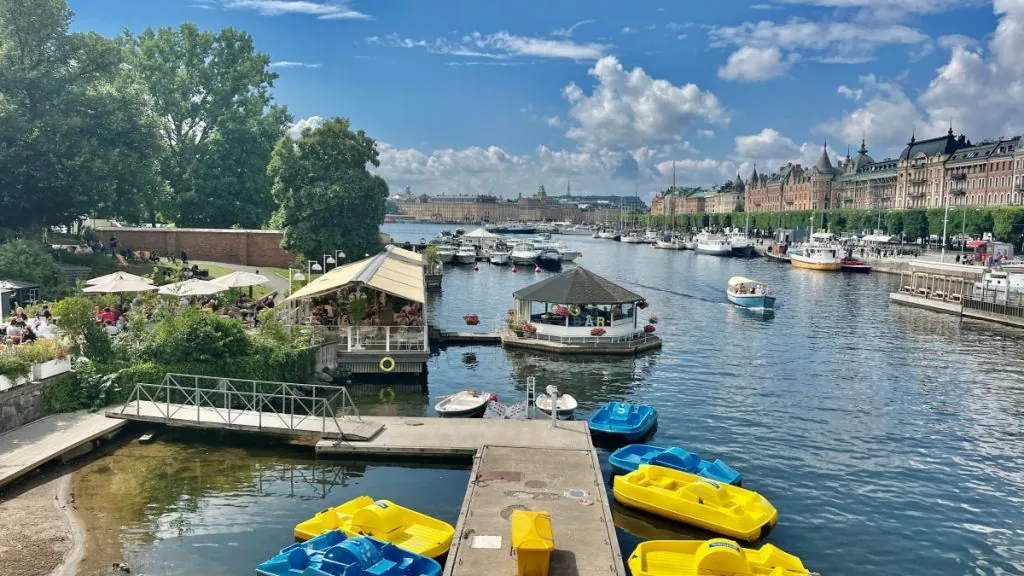 Stockholm med utländska gäster