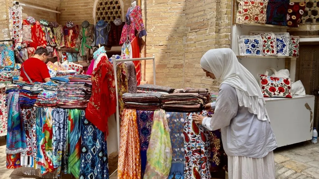 Att göra i Uzbekistan - shopping