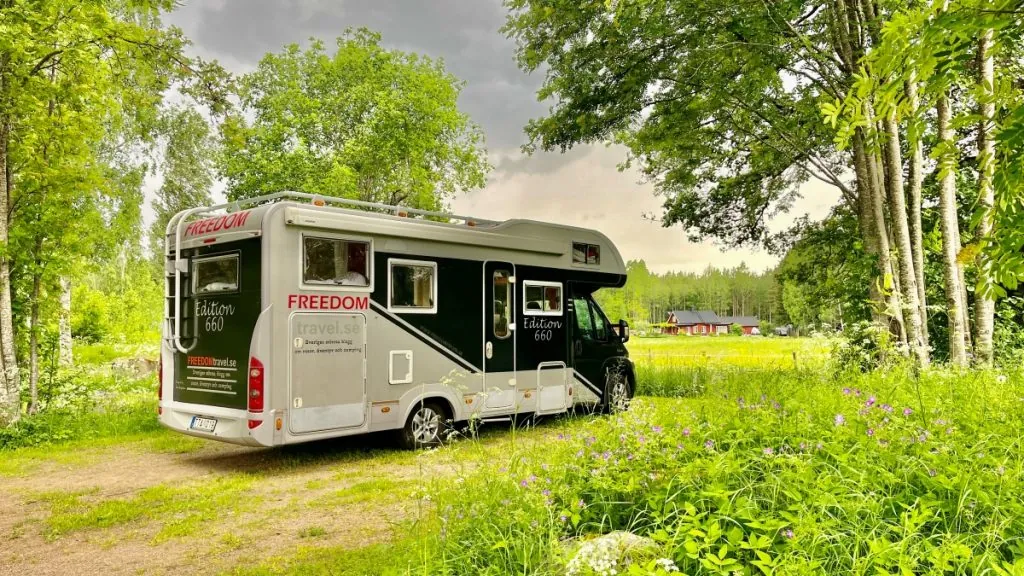 Fina ställplatser i Sverige - Mackmyra golf