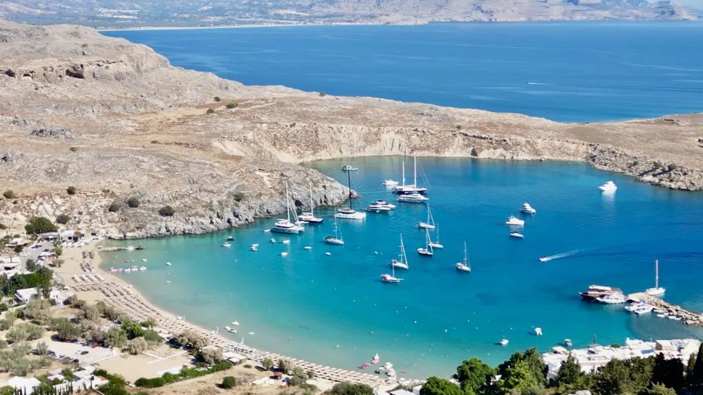 Rhodos stränder - Lindos