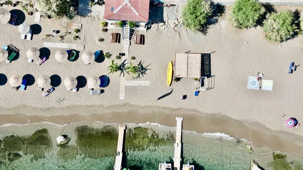 Rhodos stränder - Stegna beach