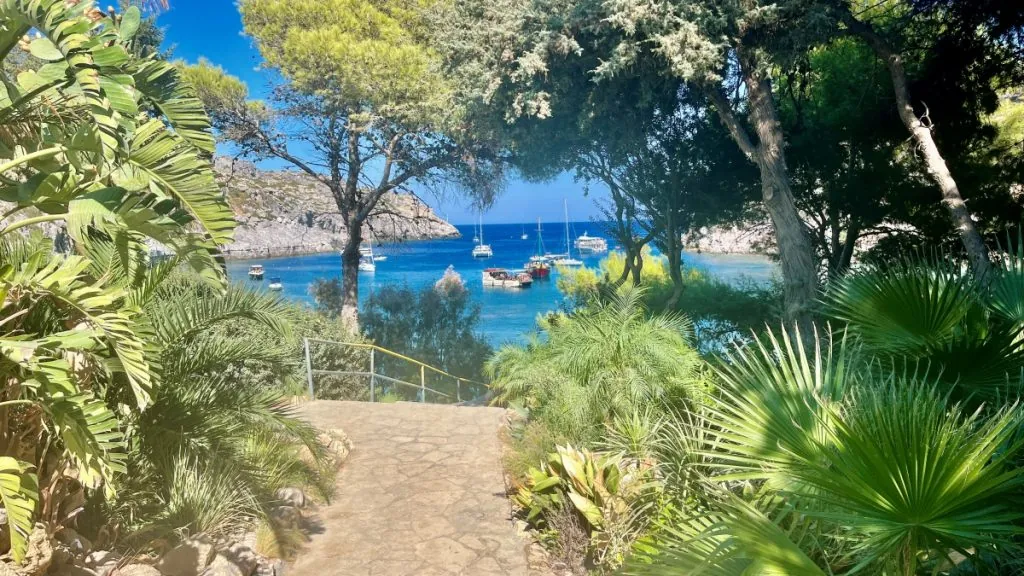 Rhodos stränder - Anthony Quinn Bay