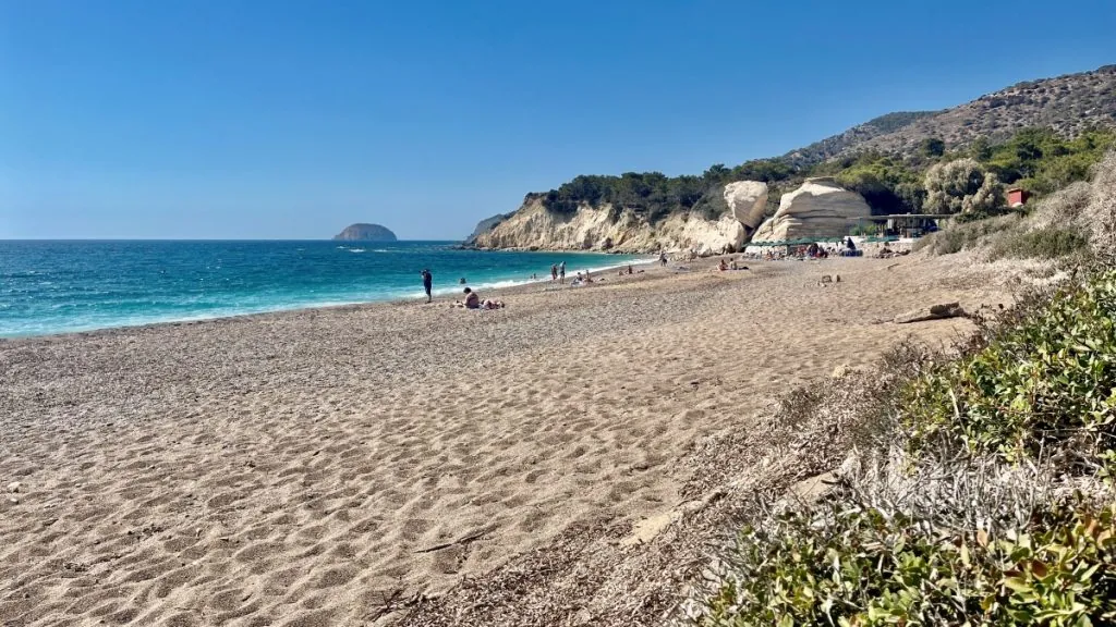 Rhodos stränder - Fourni beach