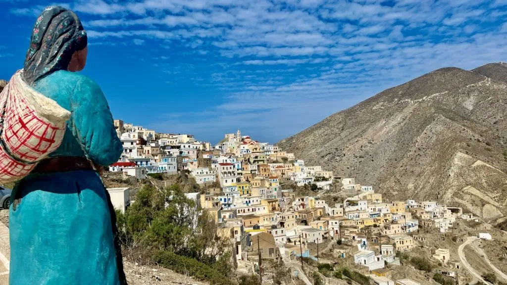 Att besöka Ólymbos på Karpathos