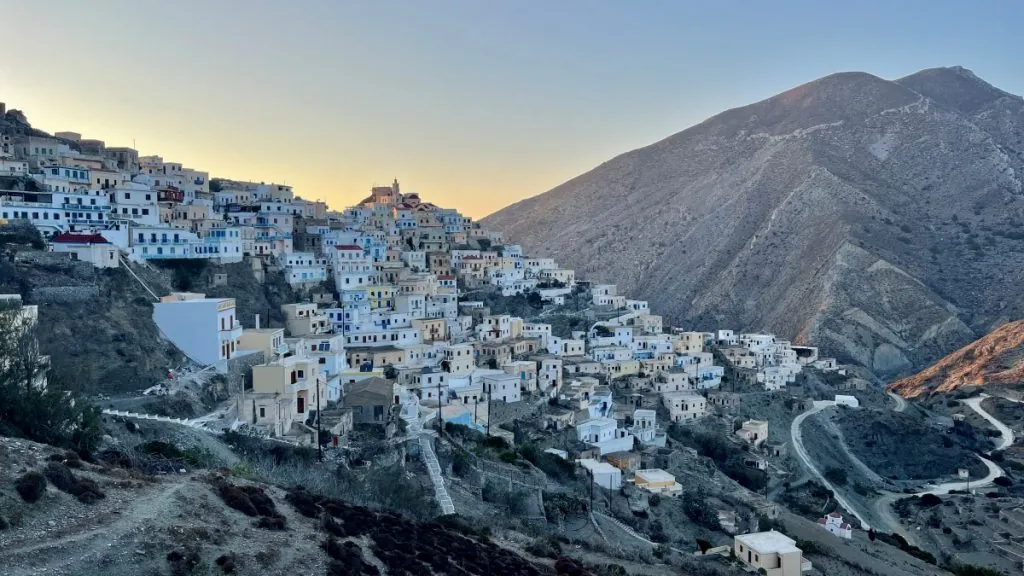 Att besöka Ólymbos på Karpathos