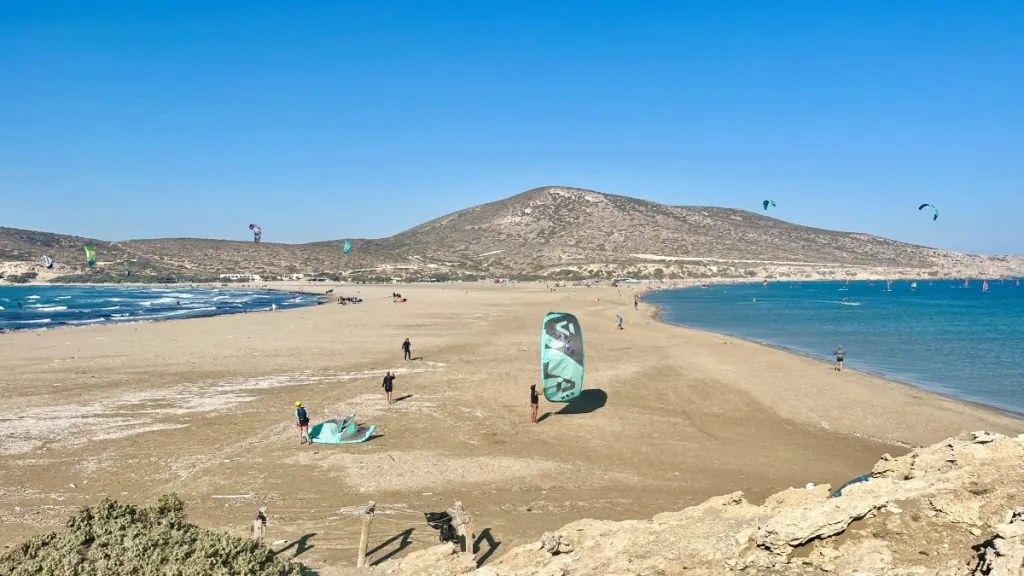 Rhodos stränder - Prasonissi beach