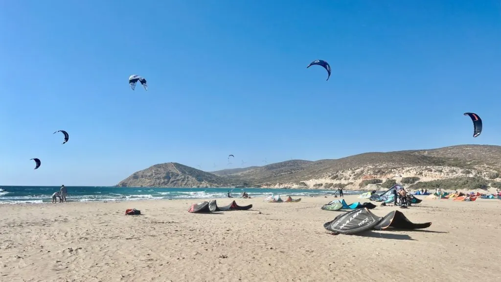 Rhodos stränder - Prassonisi Beach