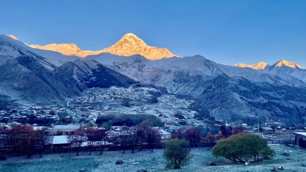 Att besöka Kazbegi i Georgien