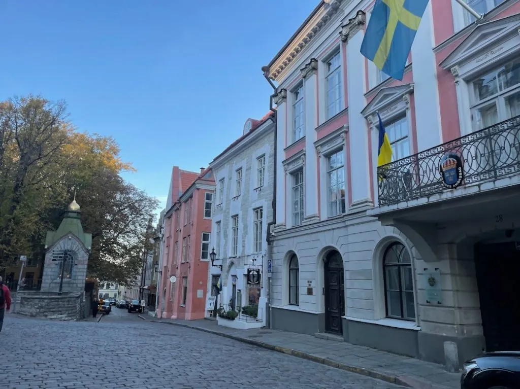 batch Restaurang Odessa ligger precis vid svenska ambassaden