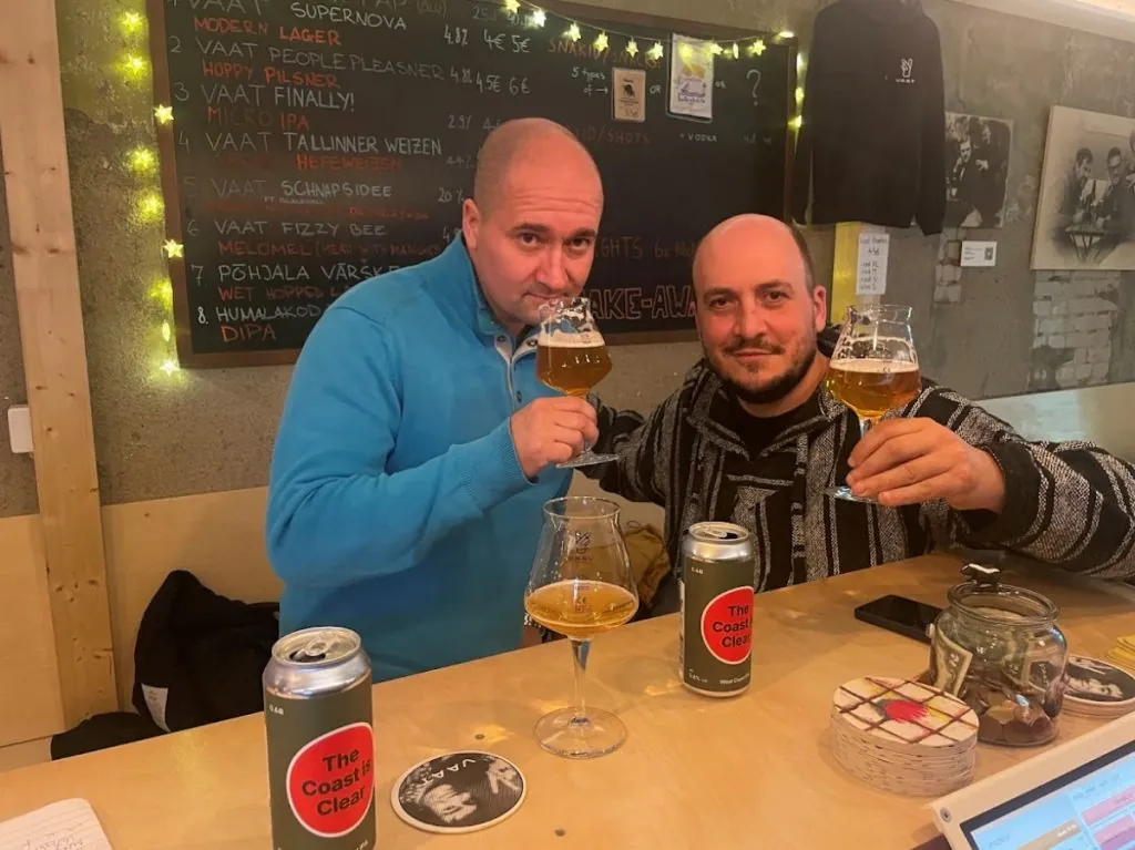 En helg med öl och vin i Tallinn - Vaat Brewery