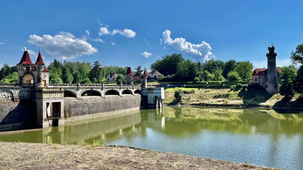 Royal Forest Dam i Tjeckien - Přehrada Les Království