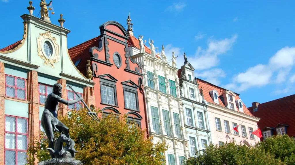 Vackra platser i Polen - Gdansk Neptun