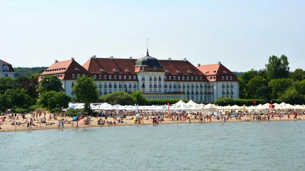 Vackra platser i Polen - Grand hotel Sopot